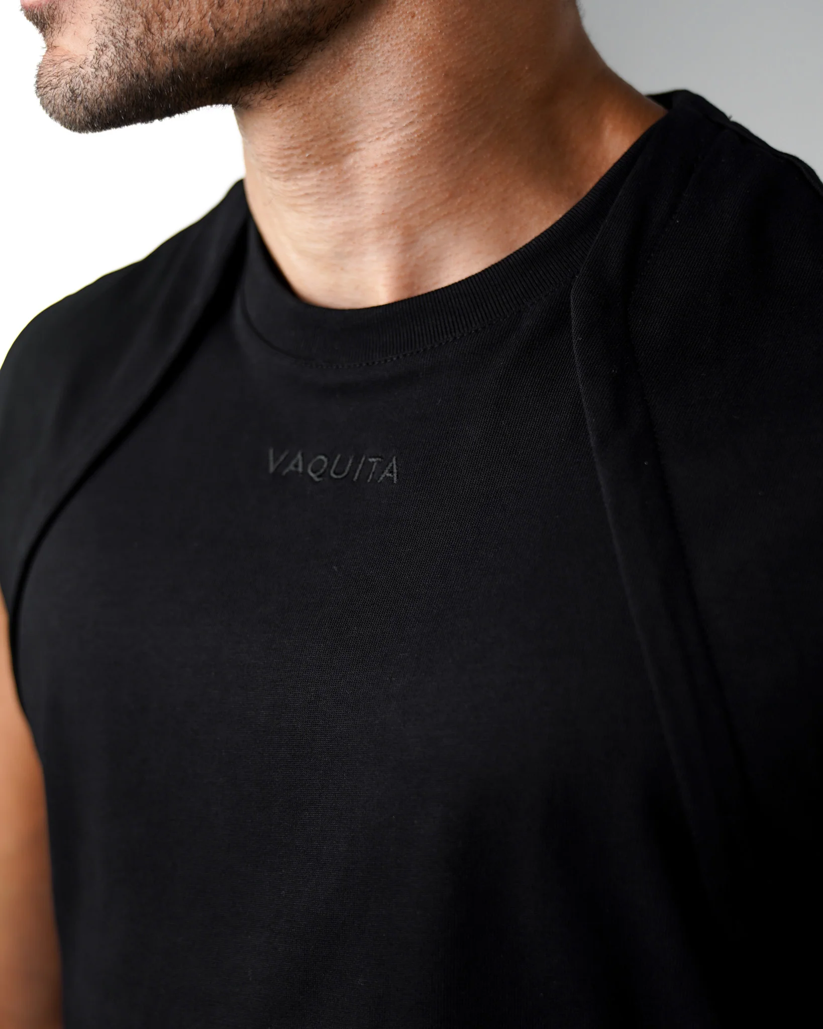 Limited Edition - Xavier Muscle Tank - 100% Heavy Cotton Classic Fit. - Image 6