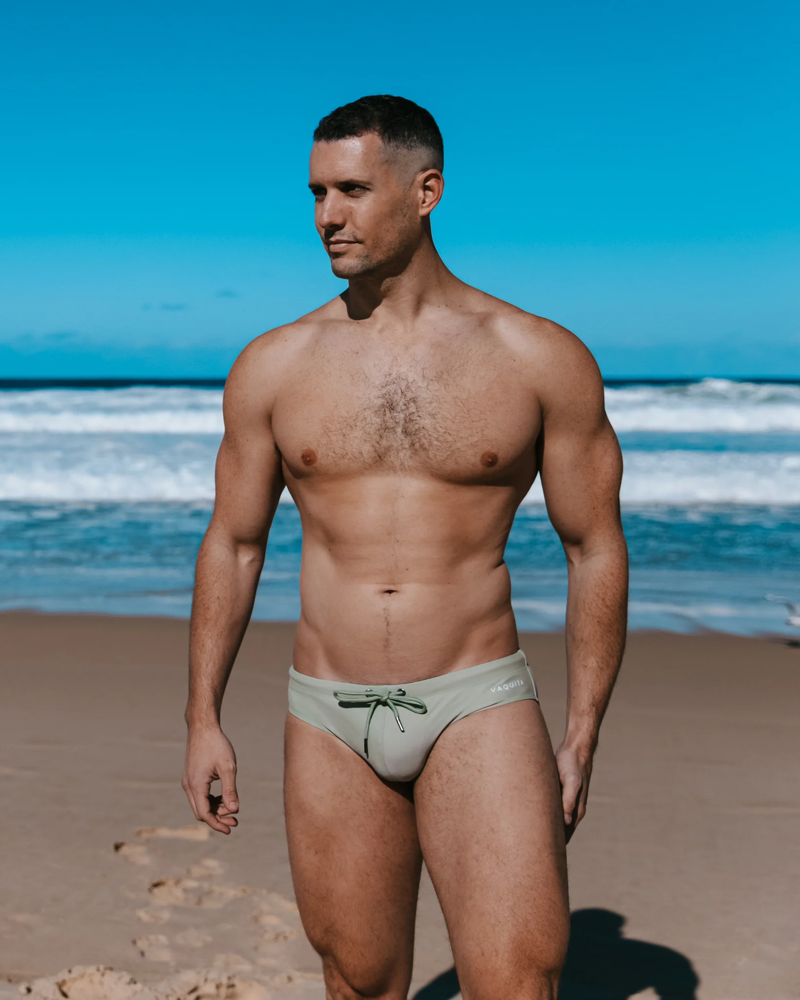 Desert Sage - Enhancing Swim Brief - Image 2