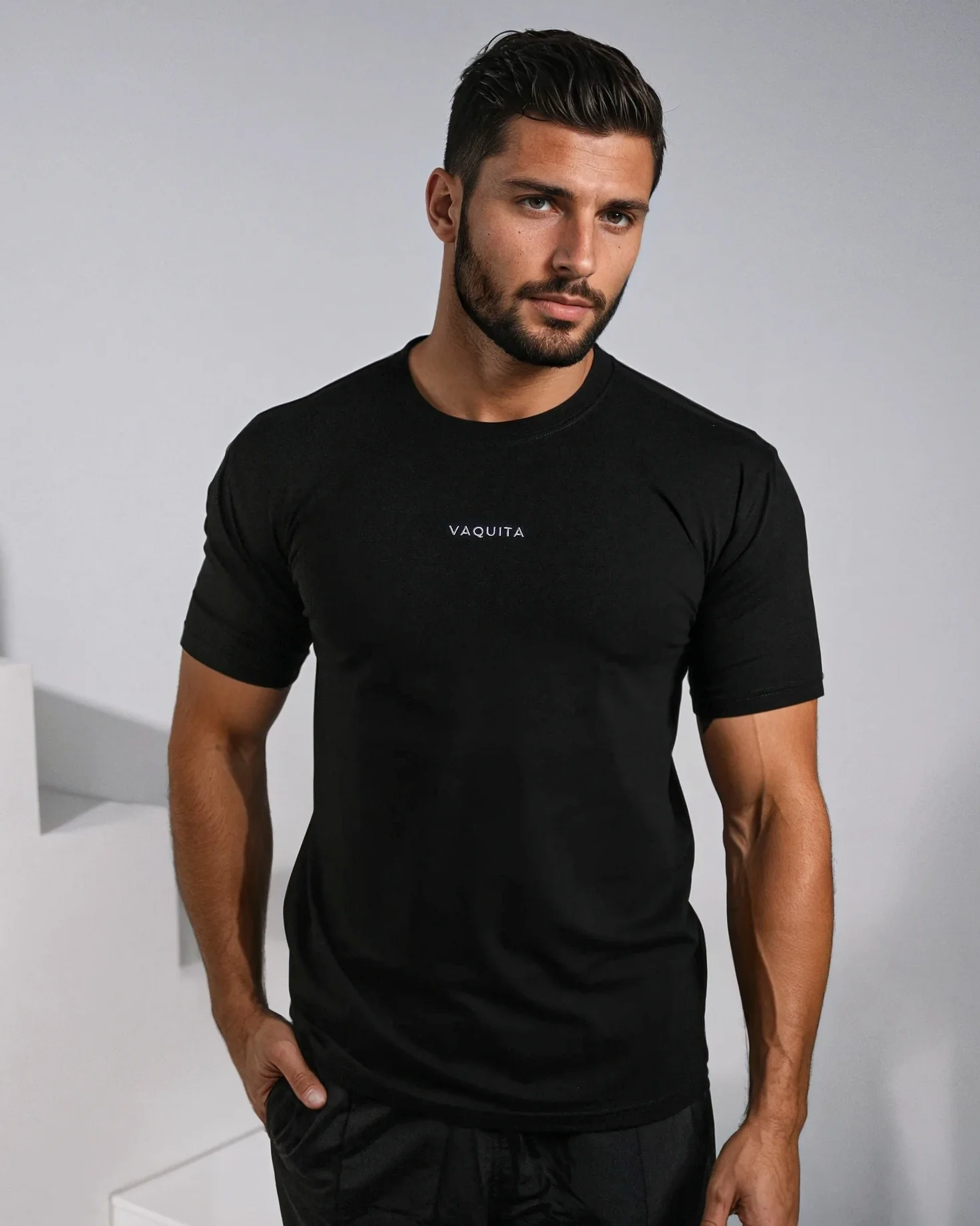 Embroidered Sakura Legacy T-shirt - Black - Image 6