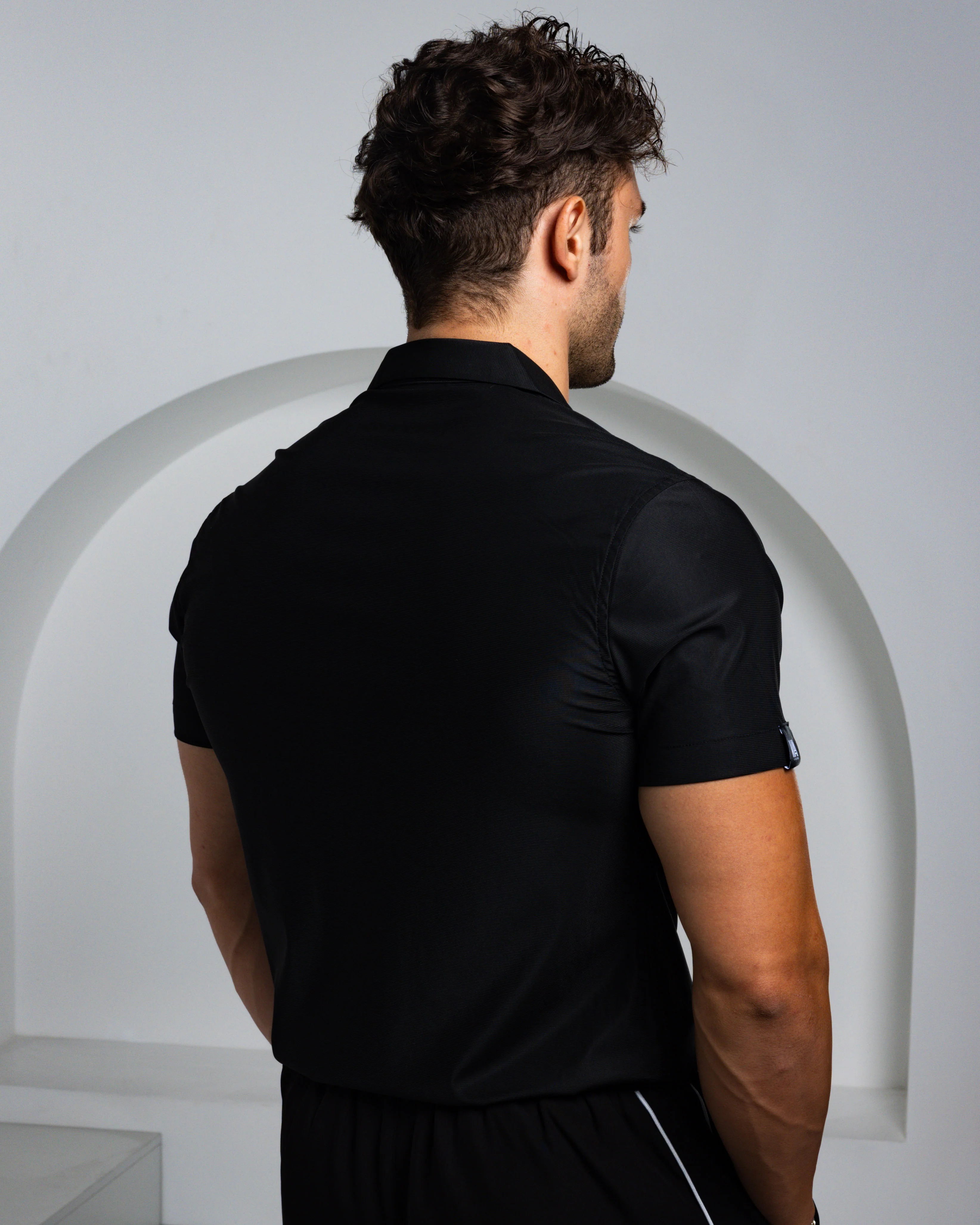 Limited Edition- Men's Ice Silk Shirt - Embroidery Sakura - Image 4