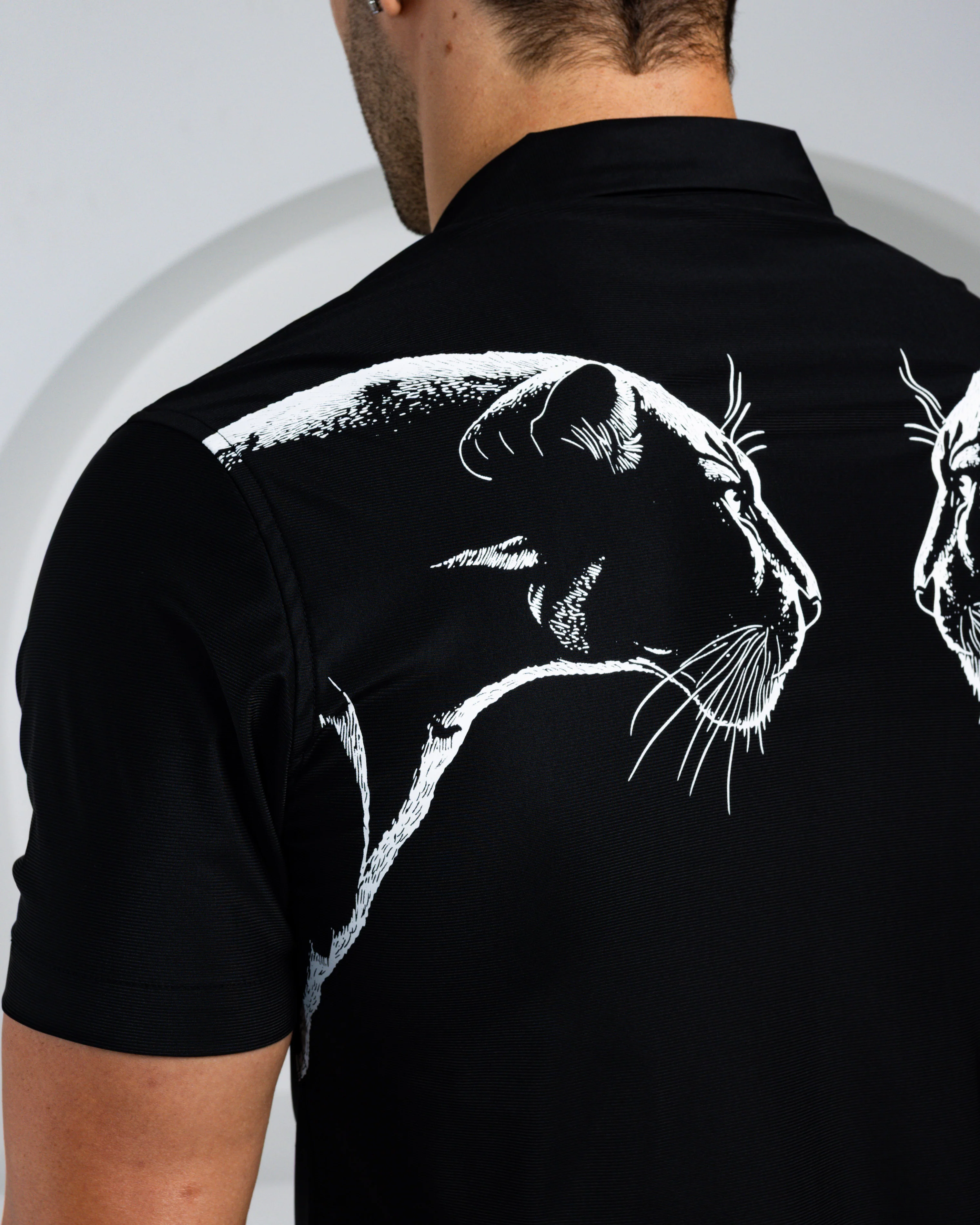 Men's Ice Silk Shirt - Black Panther - Image 5