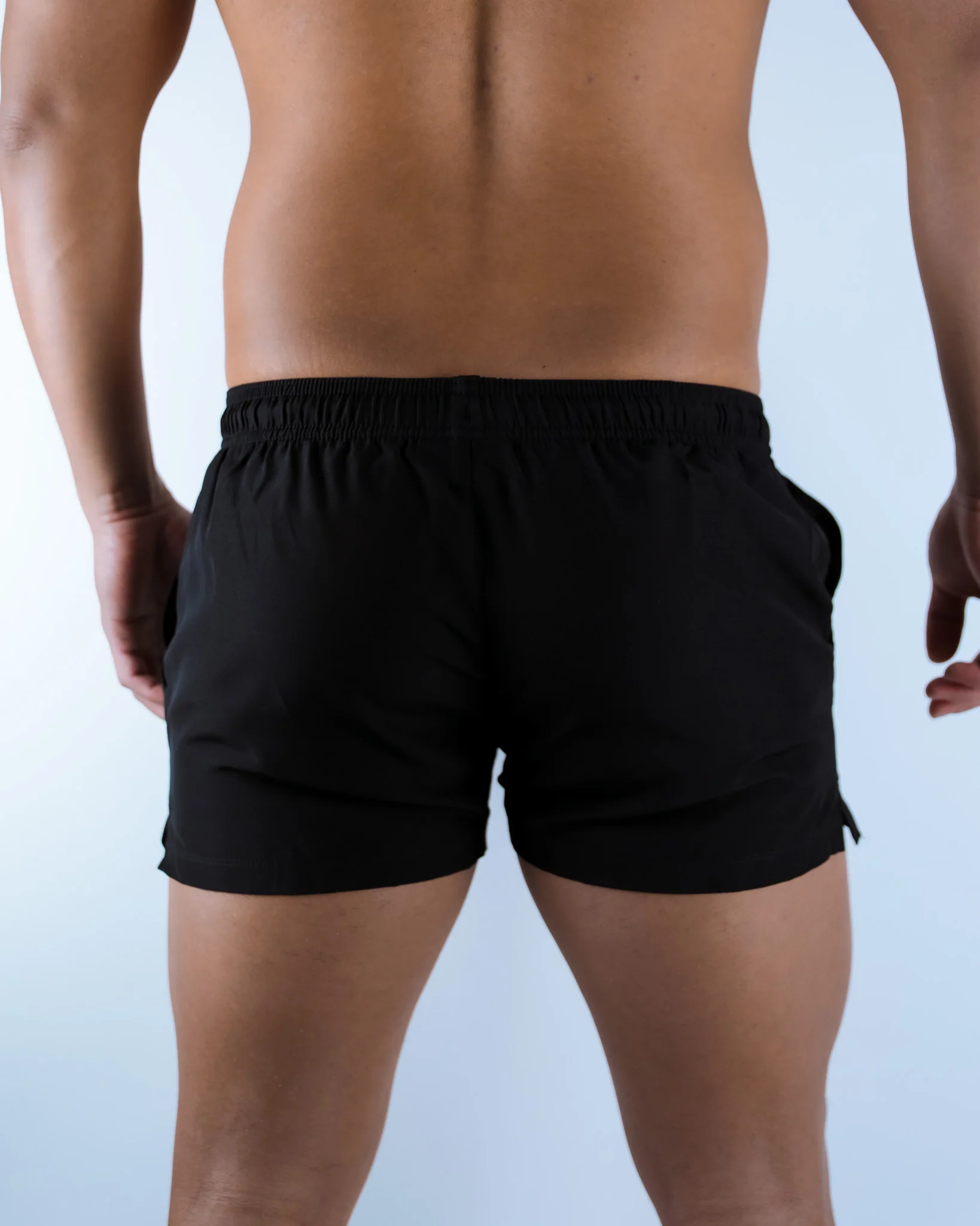 Ultra-Soft Swim & Beach Shorts - Black - Image 3